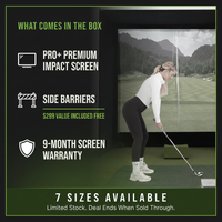 Simbox Golf Simulator Enclosure - 7 Sizes Available — Results & Stats