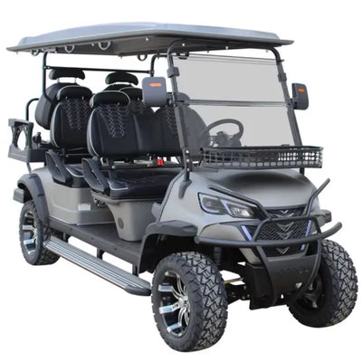 2026 Hot Sale off Road Club 4 6 Seater 60V Car Hunting Cart Golf Car 5000W Electric Golf Cart with Lithium Battery