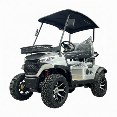 2025 Fast 45KM/H Lithium Battery 2 4 Seats Electric Club Golf Buggy 72V City Golf Scooter Golf Carts 2+2 Seater Golf Cart